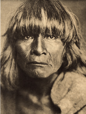 A HOPI MAN EDWARD CURTIS NORTH AMERICAN INDIAN PHOTO